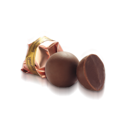 طابة حليب مع عجينة بندق اكسترا سوداء