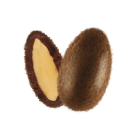 لوز بني مع كاكو